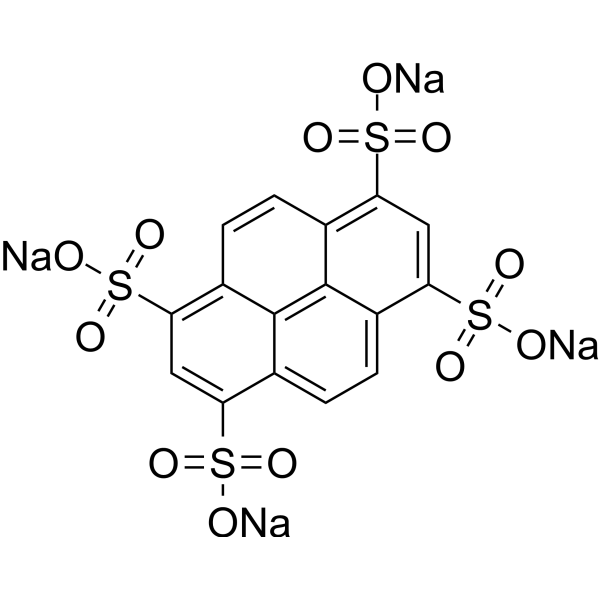 Pyrene-1,3,6,8-tetrasulfonic acid tetrasodium 59572-10-0